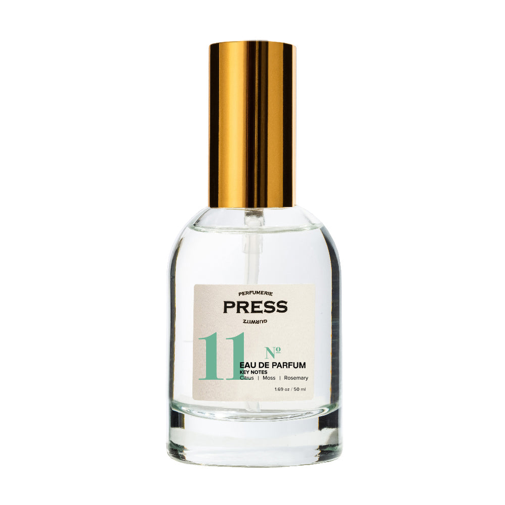 Eau de Parfum № 11 Citrus, Moss, Rosemary – Press Gurwitz Perfumerie